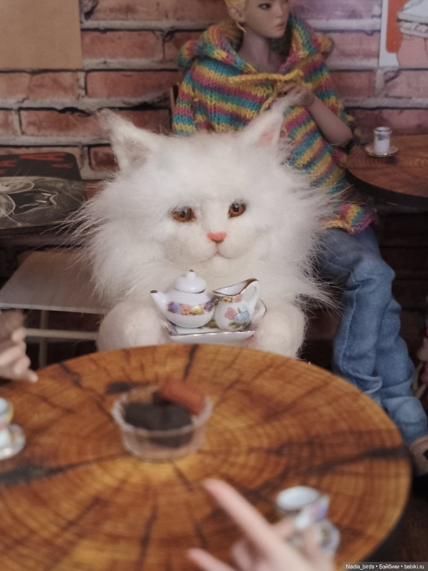 Совсем немного обновленного кафе "Кошачья лапка"