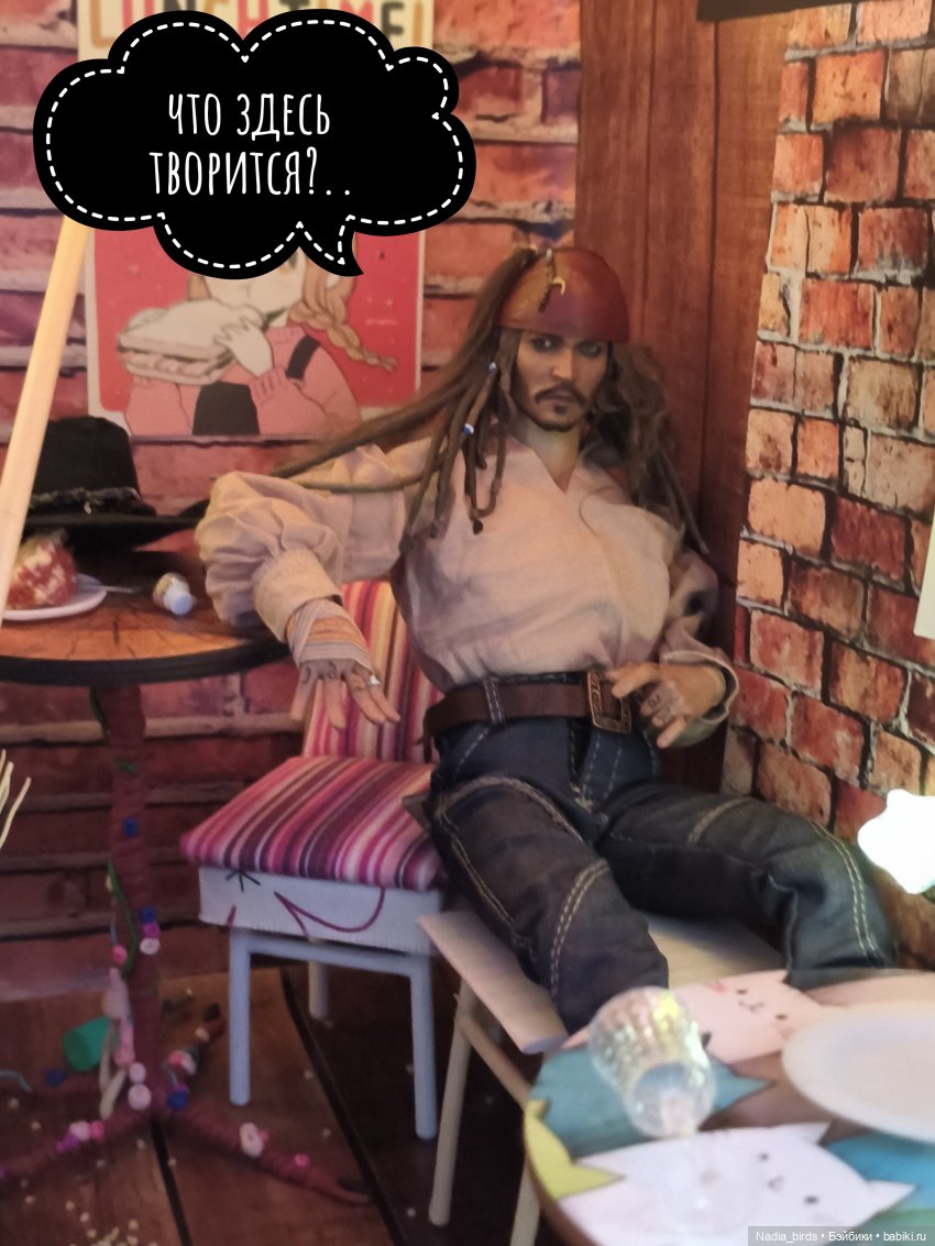 Однажды утром — Игрушки в смешанной технике (мех и глина): Арт