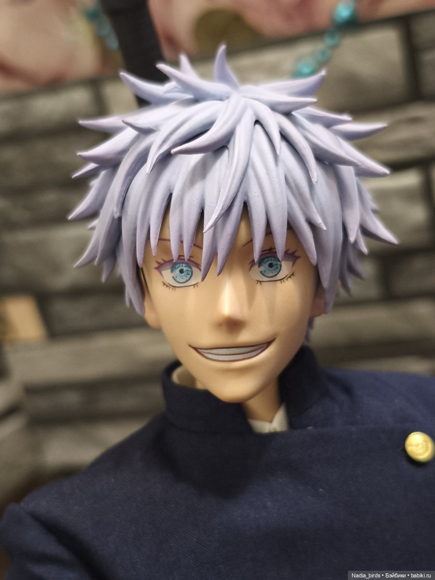 20:31, прибыл Годжо Сатору-) обзор на фигурку от Asmus