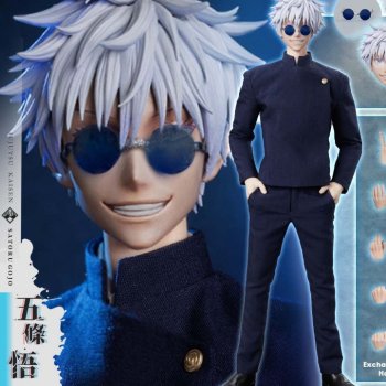 20:31, прибыл Годжо Сатору-) обзор на фигурку от Asmus