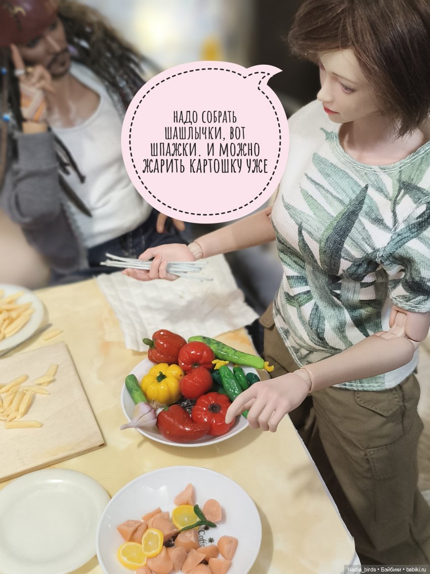Готовим и болтаем-) — Кукольные фотоистории и сериалы: комиксы