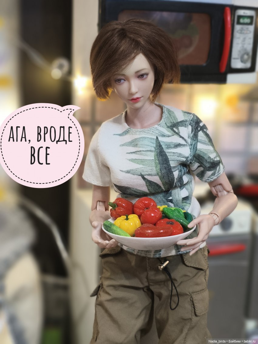 Готовим и болтаем-) — Кукольные фотоистории и сериалы: комиксы (фото 2)