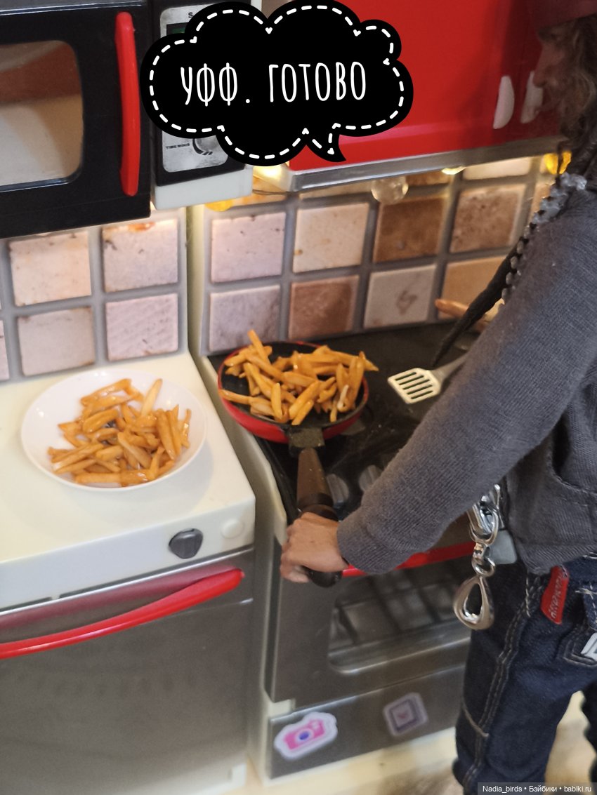 Готовим и болтаем-) — Кукольные фотоистории и сериалы: комиксы