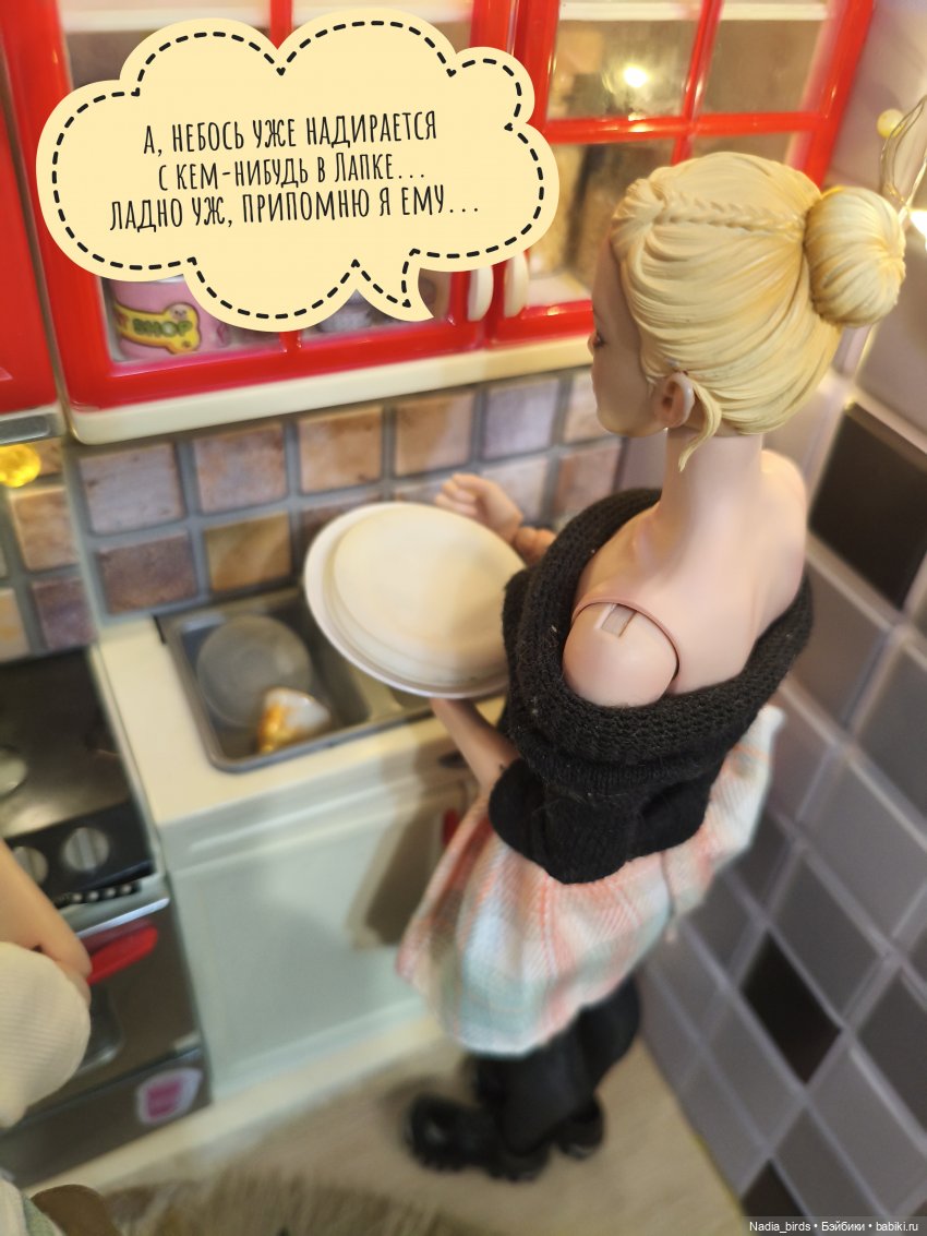 Готовим и болтаем-) — Кукольные фотоистории и сериалы: комиксы