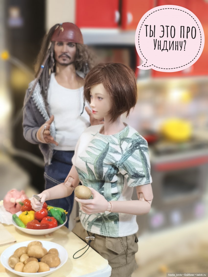 Готовим и болтаем-) — Кукольные фотоистории и сериалы: комиксы (фото 8)