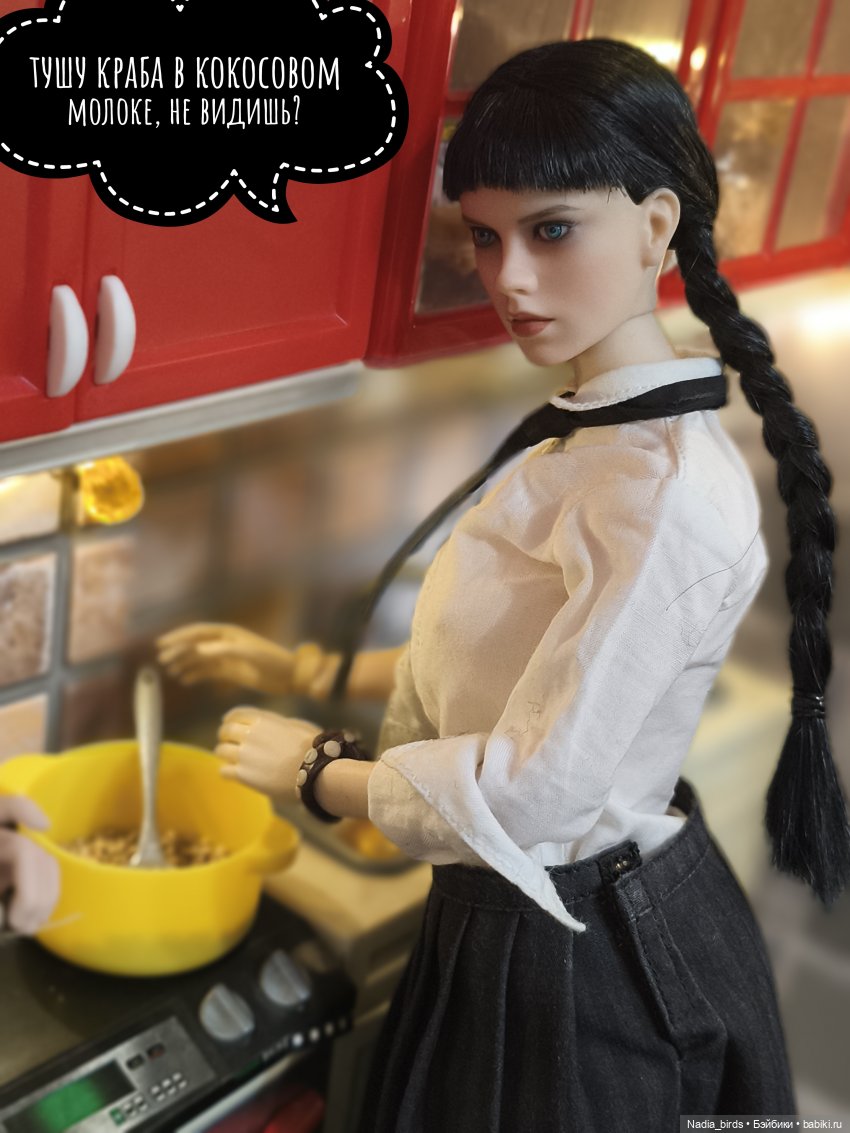 Готовим и болтаем-) — Кукольные фотоистории и сериалы: комиксы