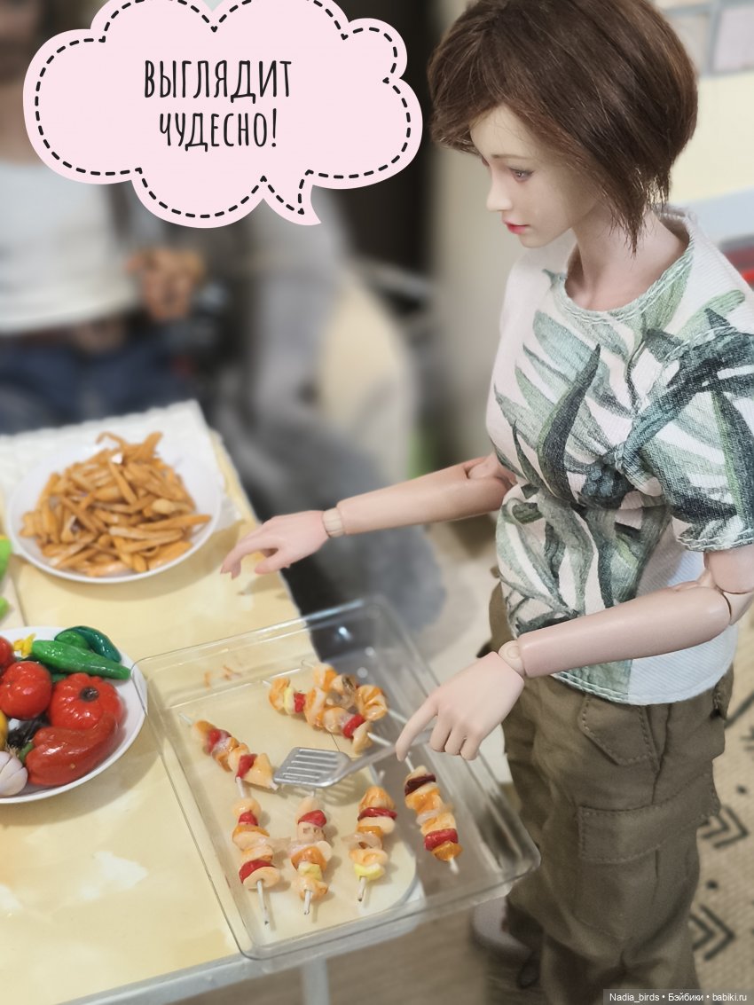 Готовим и болтаем-) — Кукольные фотоистории и сериалы: комиксы