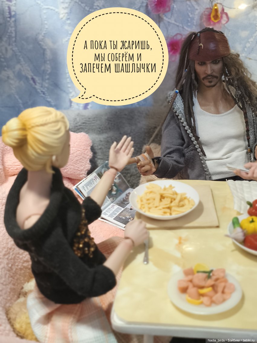 Готовим и болтаем-) — Кукольные фотоистории и сериалы: комиксы