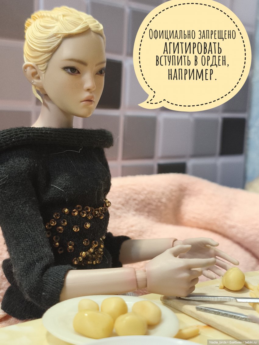 Готовим и болтаем-) — Кукольные фотоистории и сериалы: комиксы