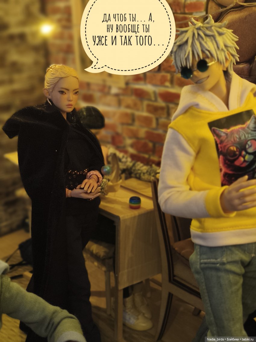 Беспокойный дух. Часть 2 — Кукольные фотоистории и сериалы: комиксы