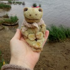 Тедди лягушка