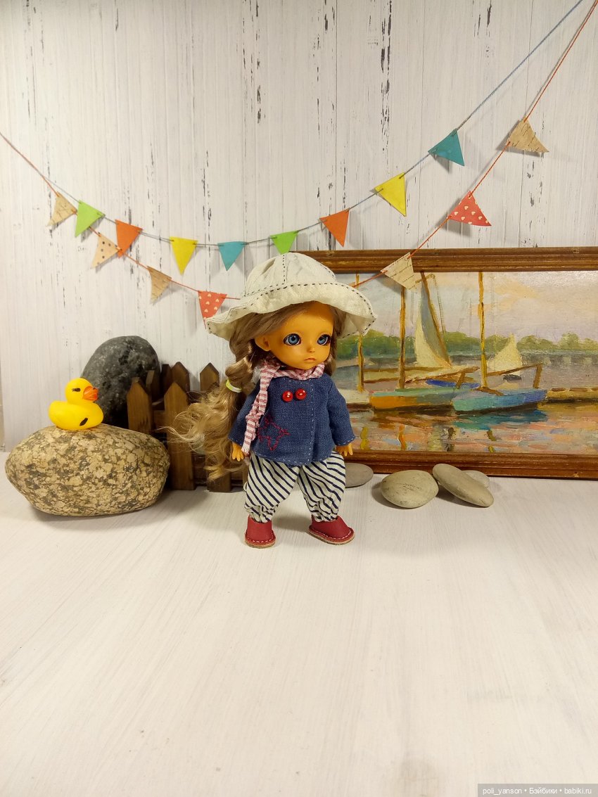 Морской костюмчик для Латишек