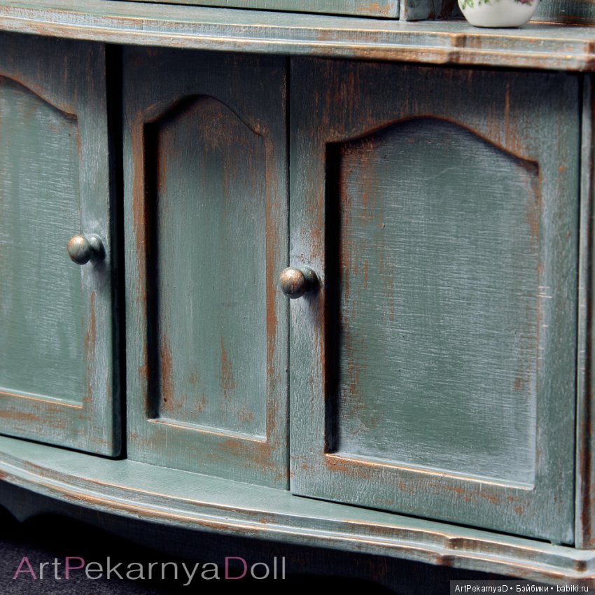 Сервант "Антик" — Мебель для кукол и домиков: фото (фото 3)