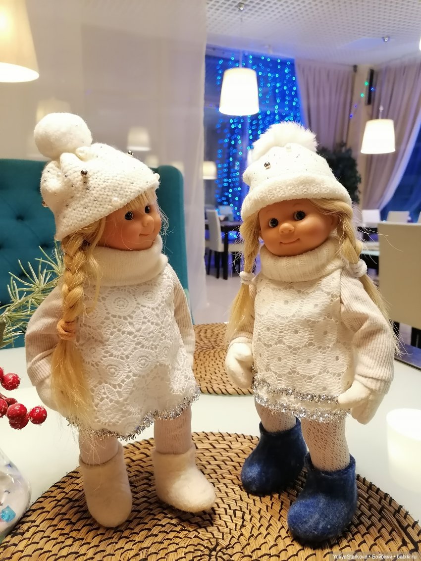 Снегурочки? Снегурочки | Бэйбики Снегурочки? Снегурочки — Куклы Rosemarie Anna Muller (Мюллер): Вихтели (Wichtel) (фото 8)