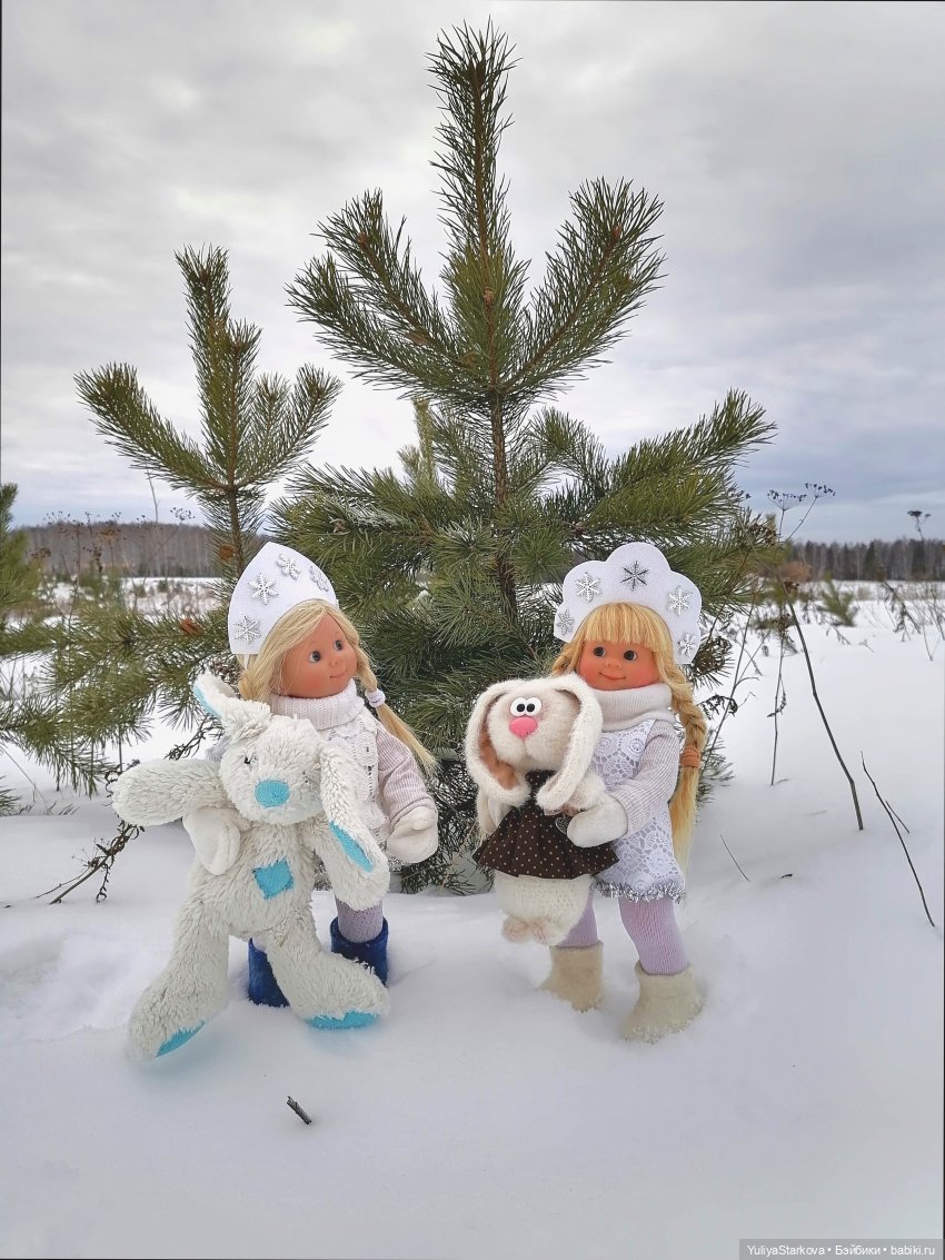 Снегурочки? Снегурочки | Бэйбики Снегурочки? Снегурочки — Куклы Rosemarie Anna Muller (Мюллер): Вихтели (Wichtel) (фото 6)