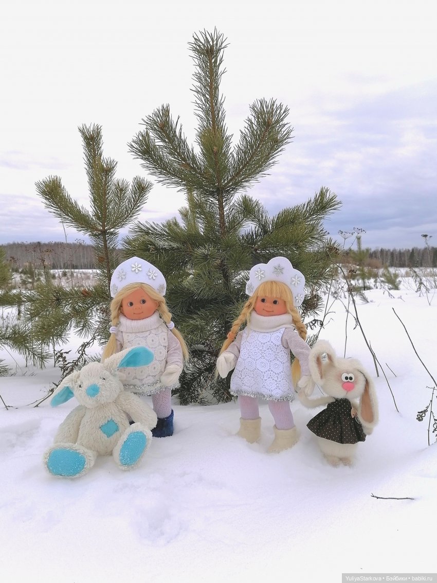 Снегурочки? Снегурочки | Бэйбики Снегурочки? Снегурочки — Куклы Rosemarie Anna Muller (Мюллер): Вихтели (Wichtel) (фото 7)