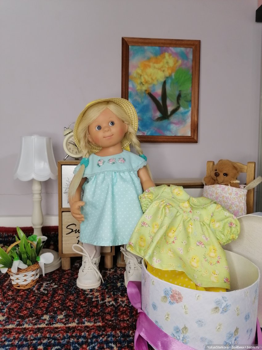 Такая вот весна | Бэйбики Такая вот весна — Куклы Rosemarie Anna Muller (Мюллер): Вихтели (Wichtel) (фото 4)