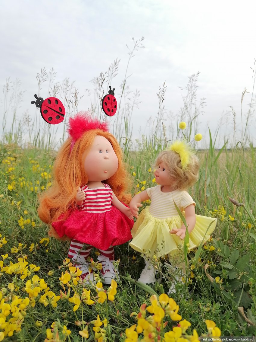 Букашки — Куклы Rosemarie Anna Muller (Мюллер): Вихтели (Wichtel)