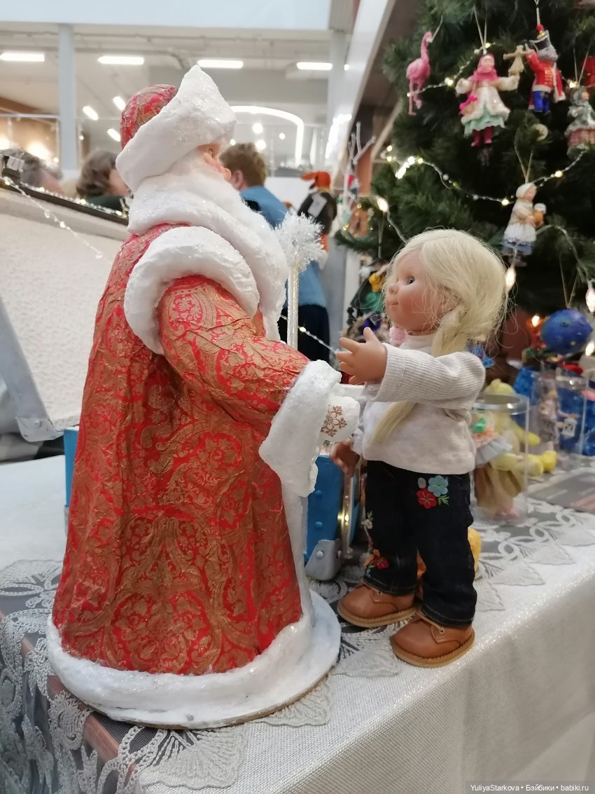 Наша Мишка с куклой — Выставки кукол и мишек Тедди: фоторепортажи (фото 4)