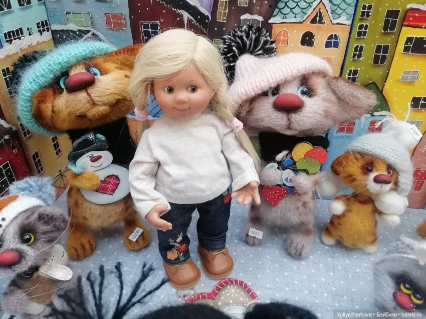 Наша Мишка с куклой — Выставки кукол и мишек Тедди: фоторепортажи (фото 7)