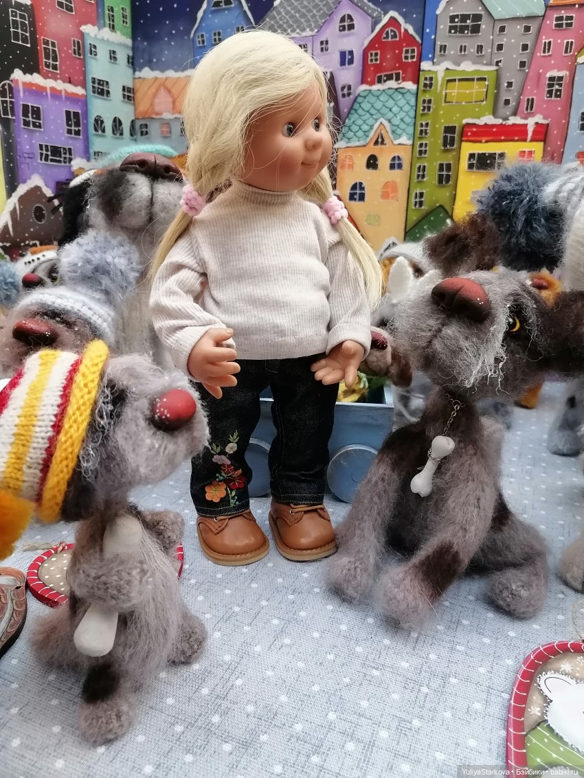 Наша Мишка с куклой — Выставки кукол и мишек Тедди: фоторепортажи (фото 8)