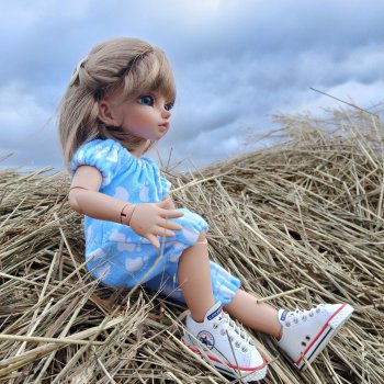 Август. Поле