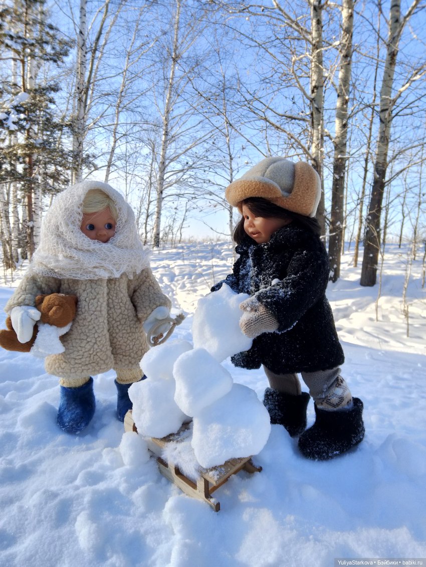 Одинь день января с вихтелями Моней и Витей