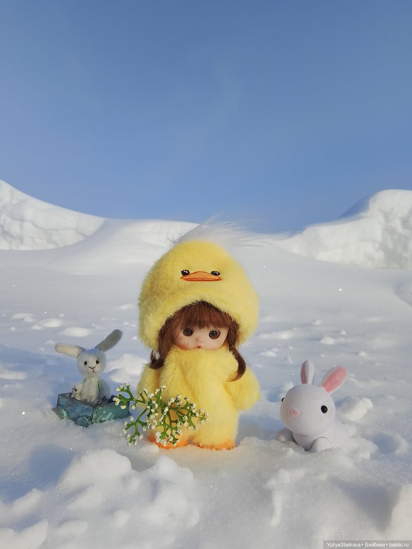 Пришла весна — Куклы и тела Obitsu 11 (Ob11): гибриды (фото 7)