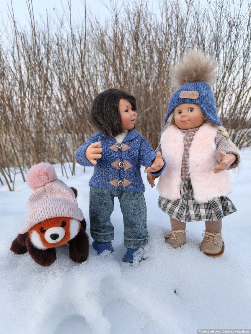 Ребята и зверята | Бэйбики Ребята и зверята — Куклы Rosemarie Anna Muller (Мюллер): Вихтели (Wichtel)