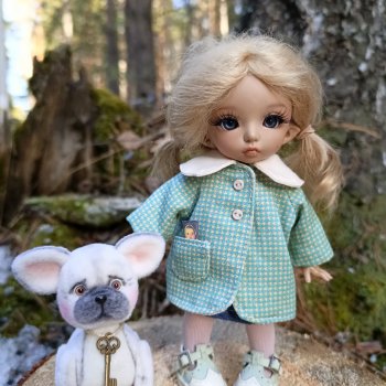 Наш новый питомец - бульдожка по имени Буль