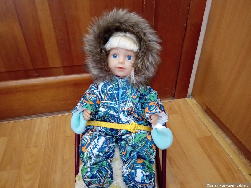 Я одна не видела такое чудо? Я купила кукольные санки НАСТОЯЩИЕ (фото 4)