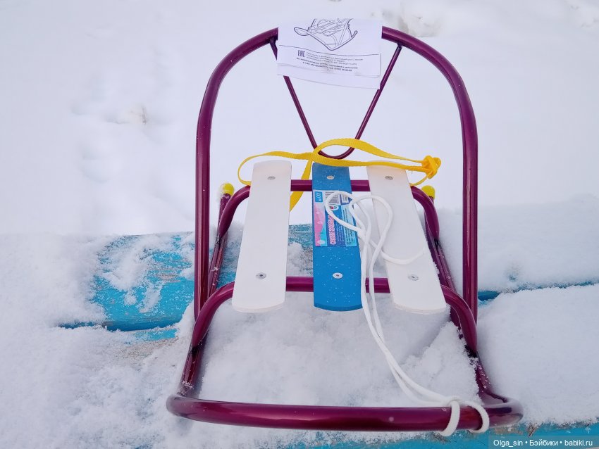 Я одна не видела такое чудо? Я купила кукольные санки НАСТОЯЩИЕ