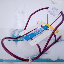 Я одна не видела такое чудо? Я купила кукольные санки НАСТОЯЩИЕ