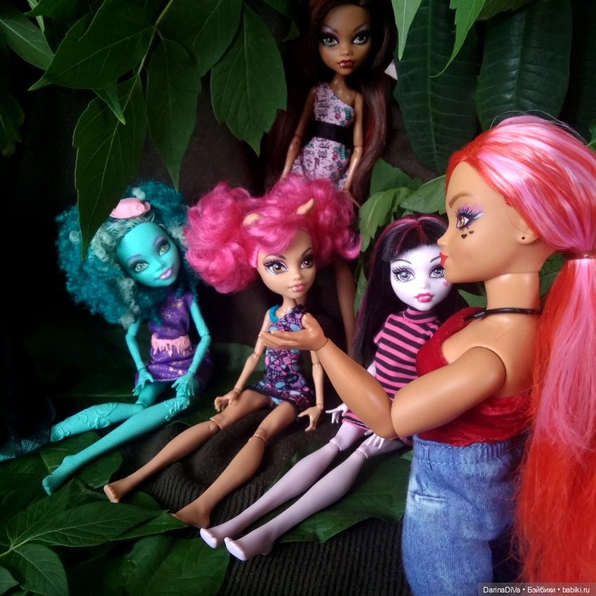 Магическая Школа для одаренных монстров Мадам Вивьен. Урок фееведенья в летнем лагере Монстров