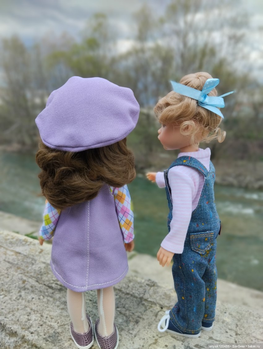 Весна в нашем городе — Одежда и обувь для кукол своими руками: фото