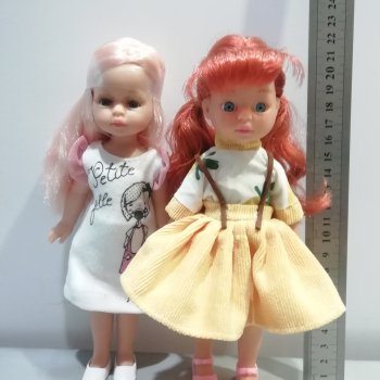 Обзор кукол 21 см мини Паола Рейна (Испания) и Джунфа ( Китай)