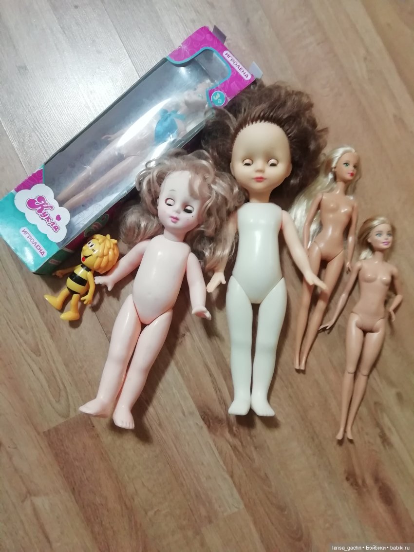 До и после — Игровые куклы разных производителей (Разное): редкие бренды (фото 2)