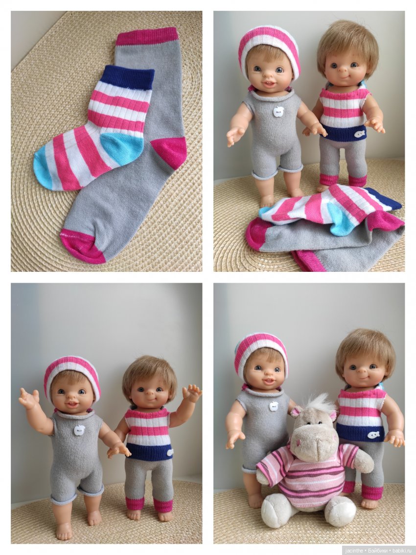 Как дёшево одеть пупсов в условиях финансового кризиса, или "носки - наше всё" | Бэйбики Как дёшево одеть пупсов в условиях финансового кризиса, или "носки - наше всё"