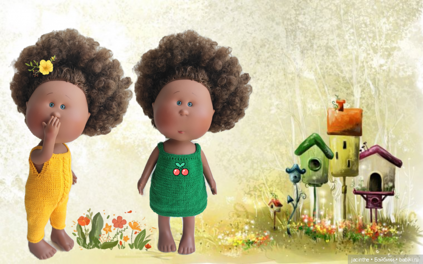 Жёлтый "одуванчик-толстые щеки" Мия (фото 2)