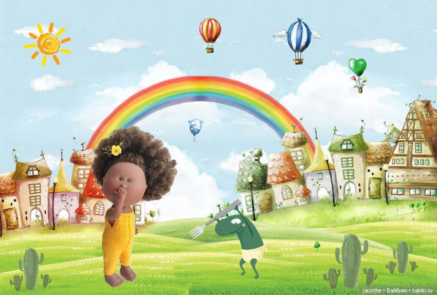 Жёлтый "одуванчик-толстые щеки" Мия (фото 3)