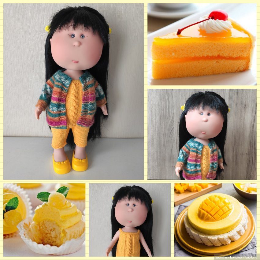 Теплые "булочки" — Куклы Nines d'Onil (Нинес): Миа (Mia) (фото 4)