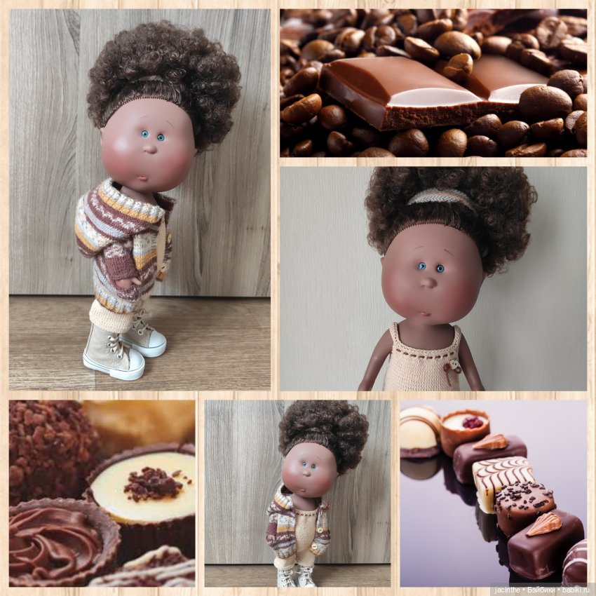 Теплые "булочки" — Куклы Nines d'Onil (Нинес): Миа (Mia) (фото 3)