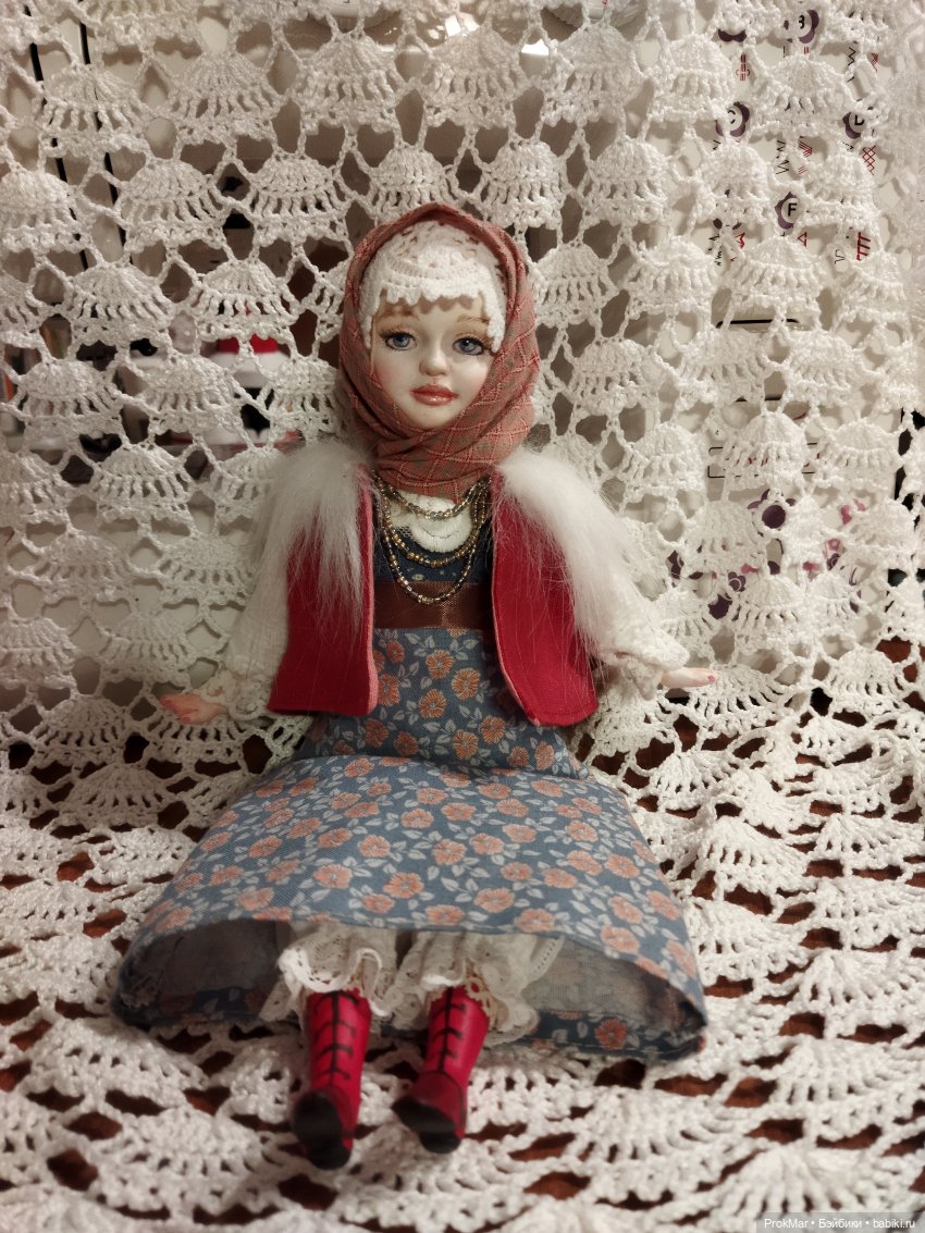 Марина Прокопова — Создаю авторских кукол на заказ и п