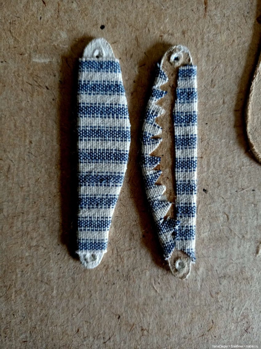 Бумажная подвижная куколка (фото 3)