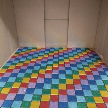 Дискотечный пол для кукол Барби и Интегрити своими руками