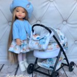 Кукла Маника от Паола Рейна с коляской (продажа только вместе)