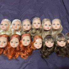 Головы от кукол Паола Рейна
