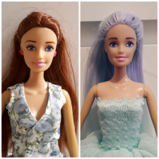 Как перепрошить волосы кукле. Просто опыт