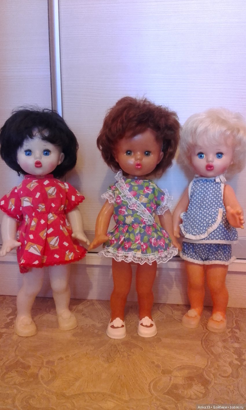 Коллекция кукол фабрики Ленигрушка. Начало положено