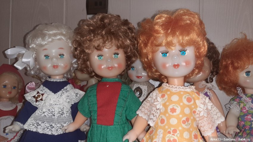 Краснокамские куклы в моей коллекции